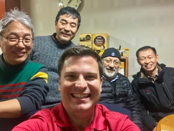 With Marist Brothers in Korea